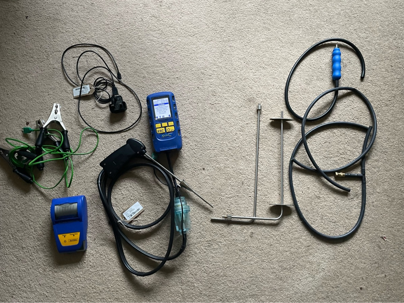 Anton sprint pro 2 flue gas analyser