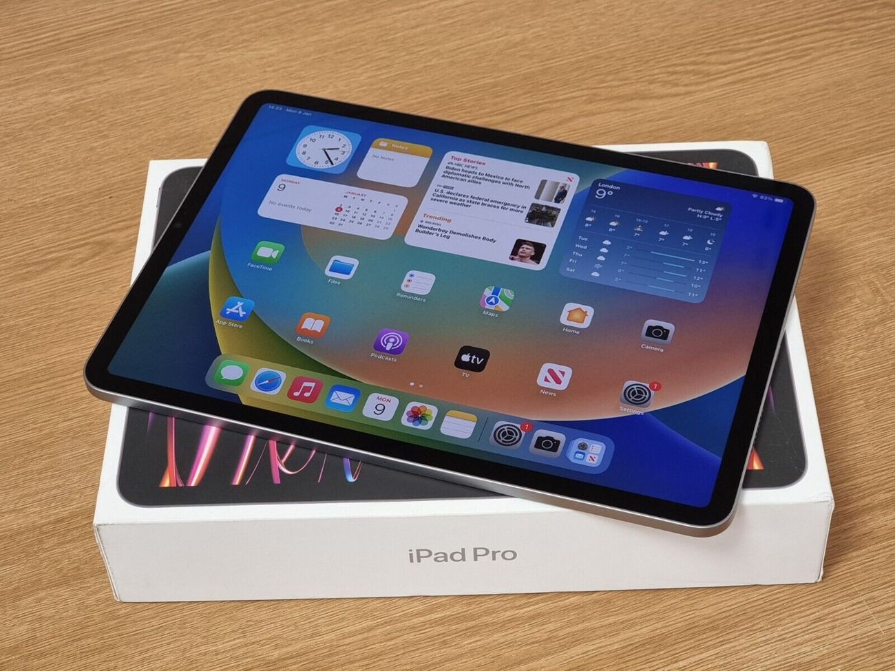 Apple ipad pro 11 in, m2 256gb (2022), wi-fi + 5g 