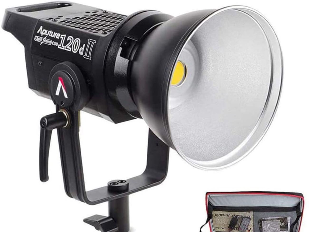 Aputure 120d ii (inc. softbox + c stand) x2