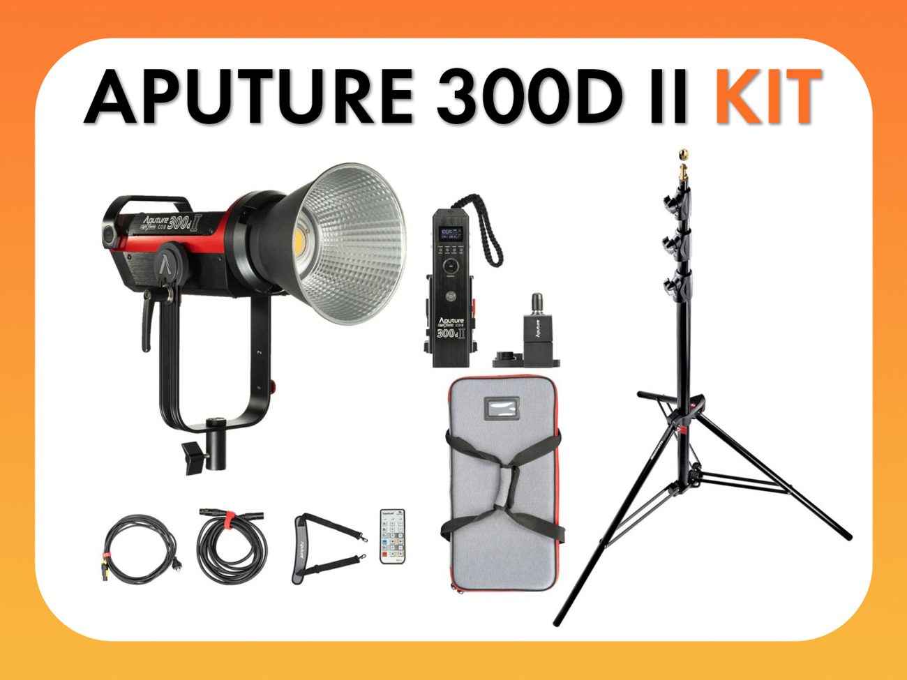 Aputure 300d ii kit