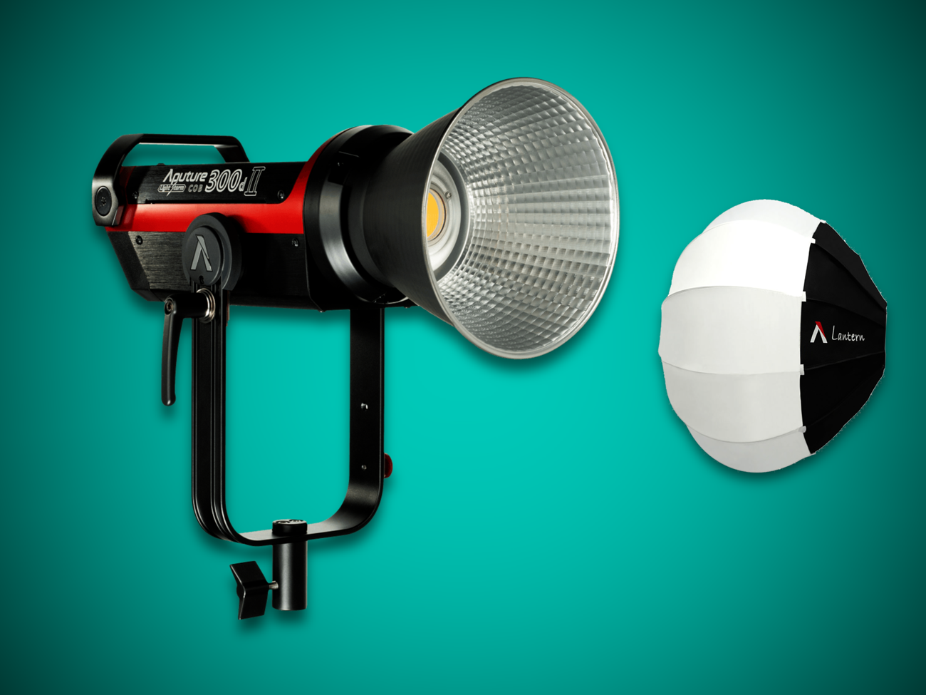 Aputure 300d mk ii + lantern kit