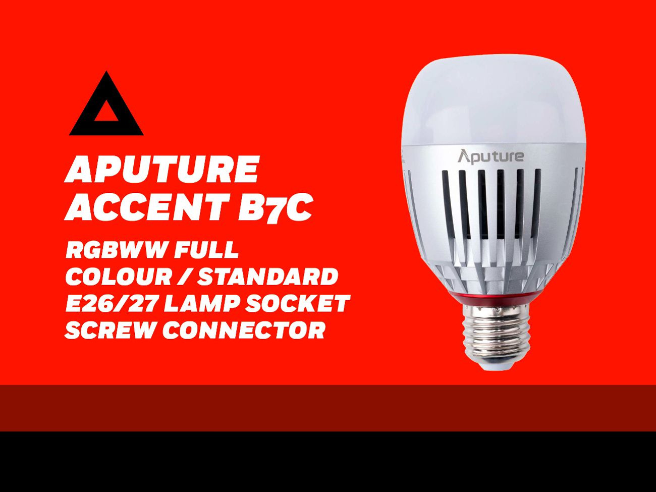 Aputure accent b7c screw connector bulb