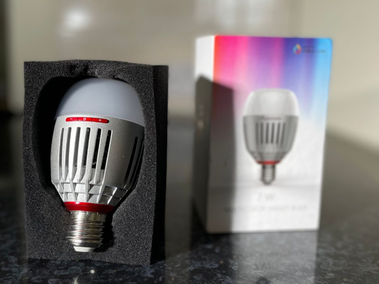 Aputure accent b7c smart led bulb