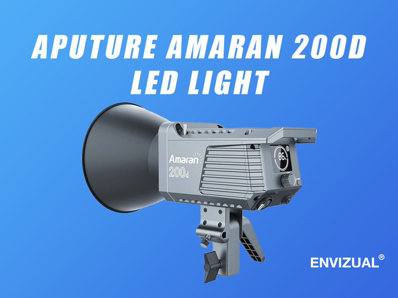Aputure amaran 200d led continuous video light