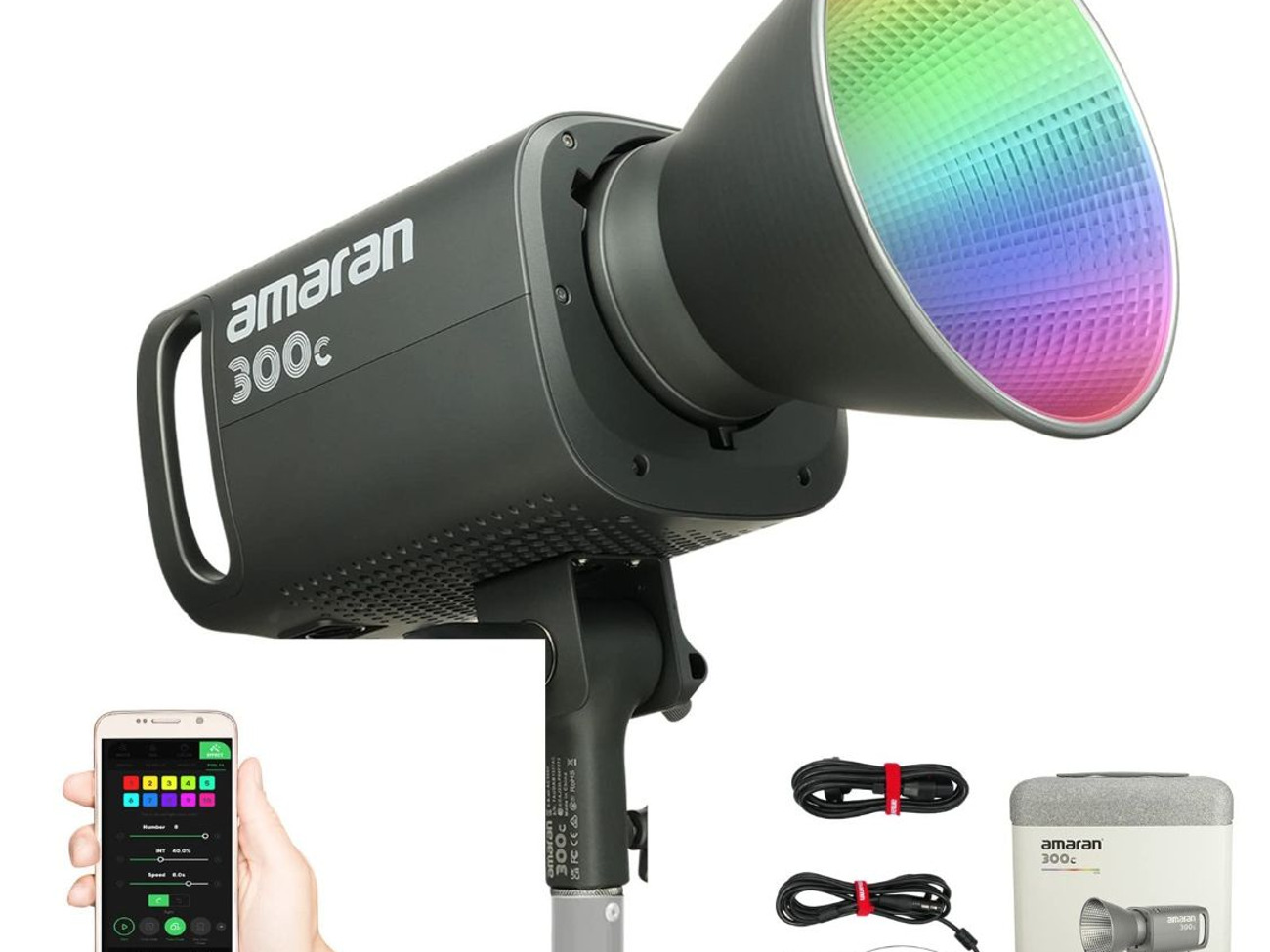 Aputure amaran 300c rgb light