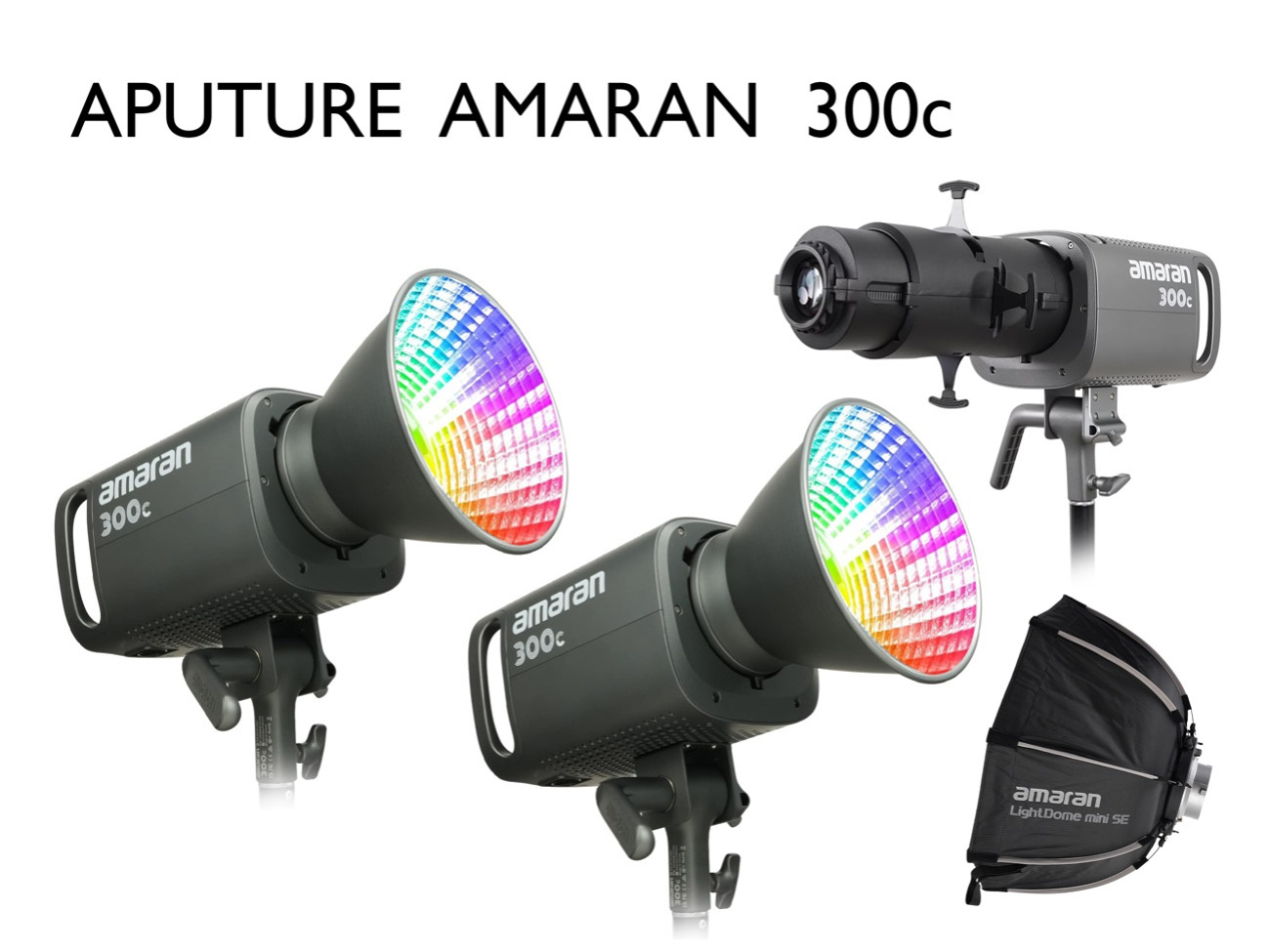 Aputure amaran 300c rgbww
