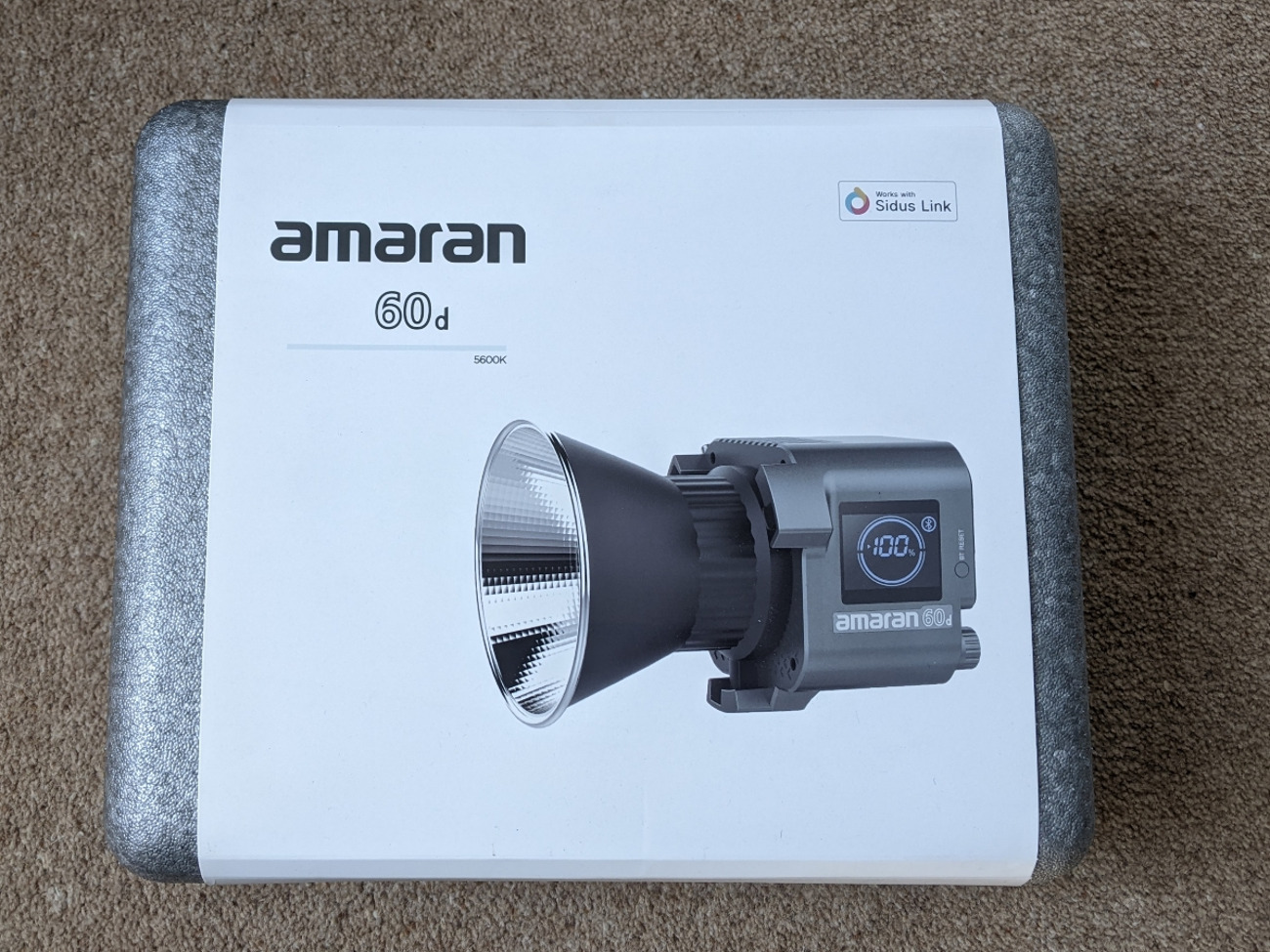 Aputure amaran cob 60d led light