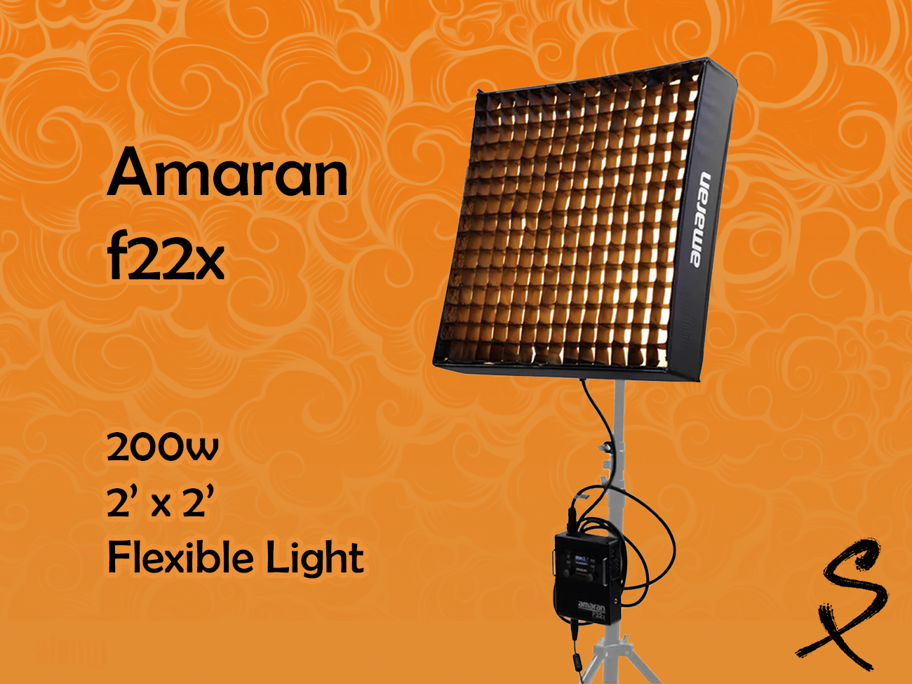 Rent Aputure Amaran F22x - 200w Bi-Colour 2x2' from Sebastian H