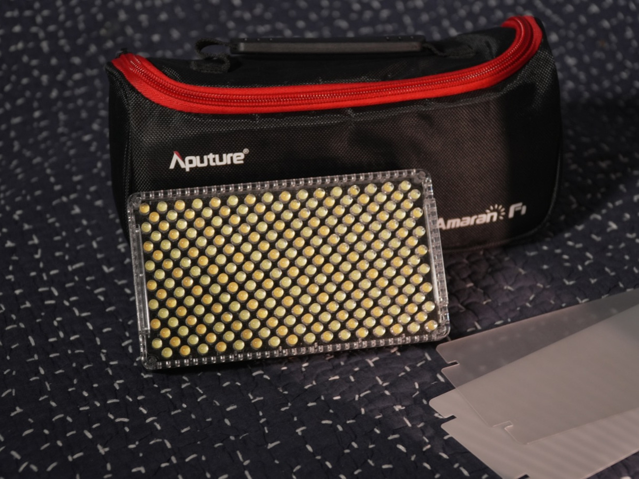 Aputure amaran f7 cameratop led panel