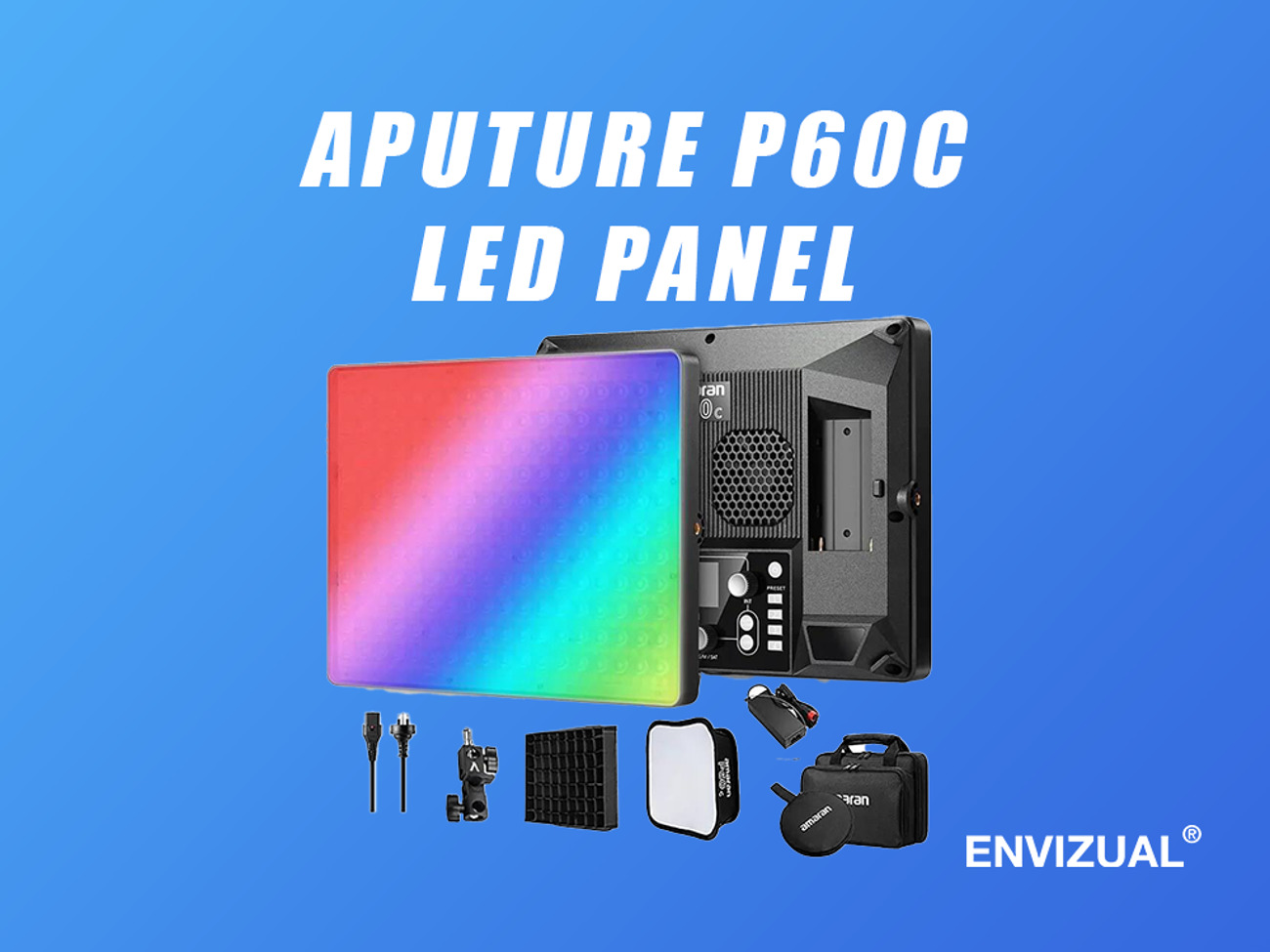 Aputure amaran p60c rgbww led soft light panel