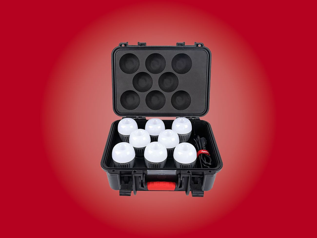 Aputure b7c lighting kit in charging case