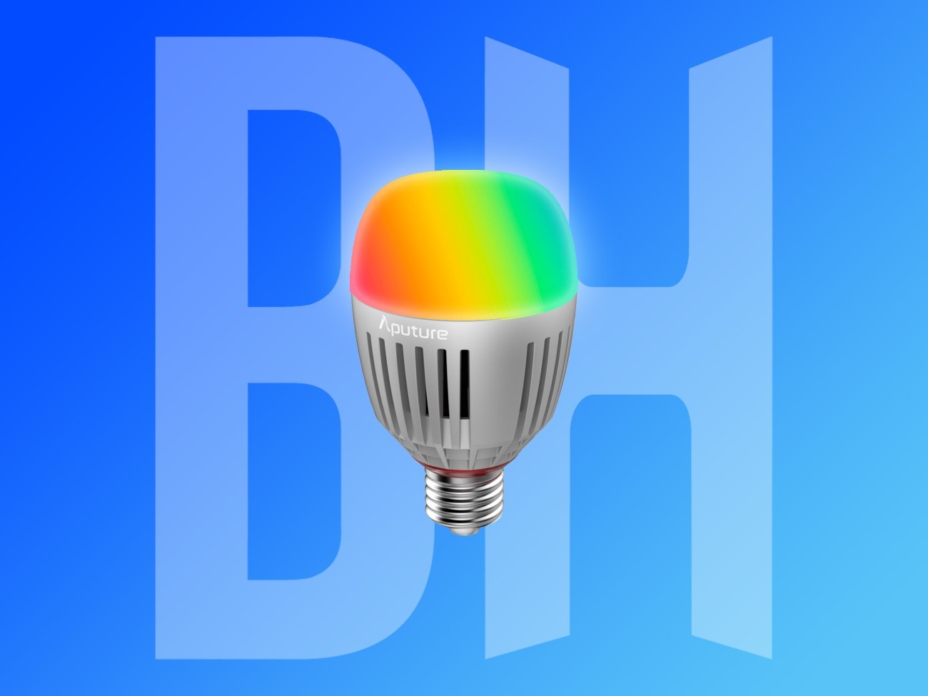 Aputure b7c rgb wireless light bulb e27