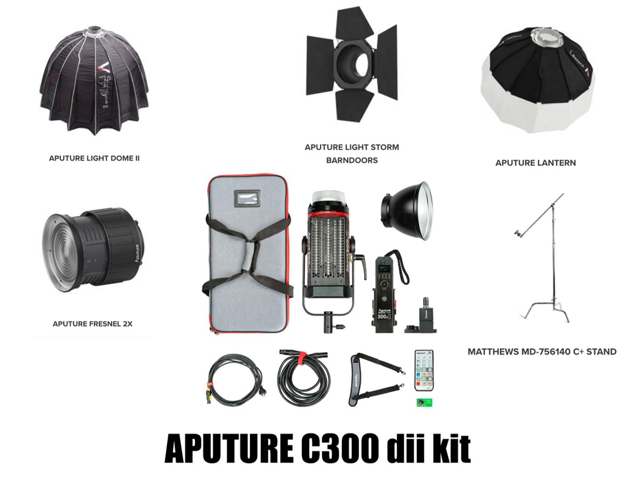Aputure c300 dii full kit 