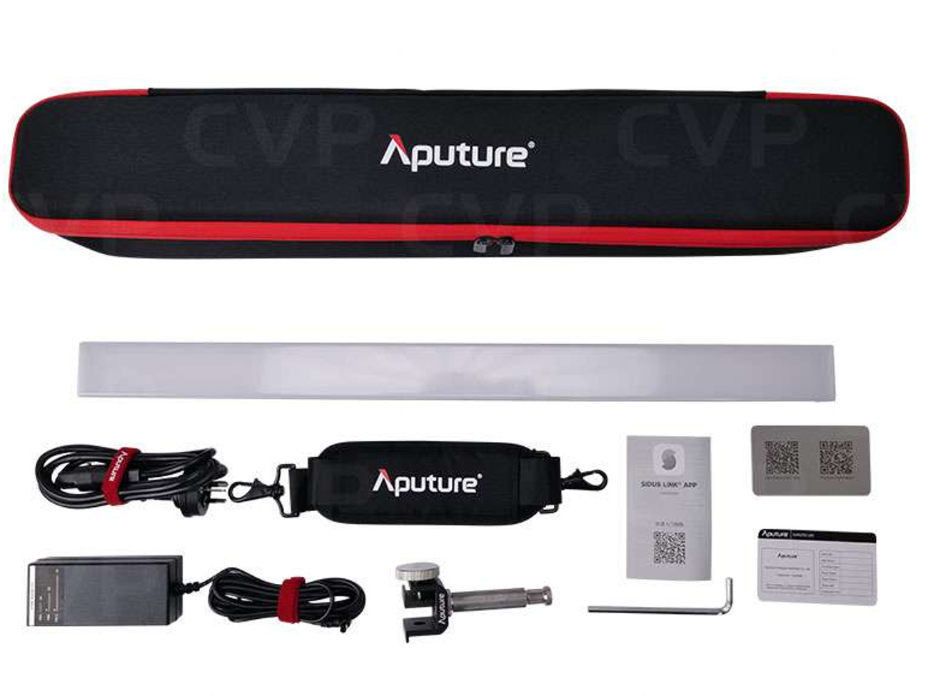 Aputure infinibar pb6 rgbww led 60cm pixel bar + 45° control grid