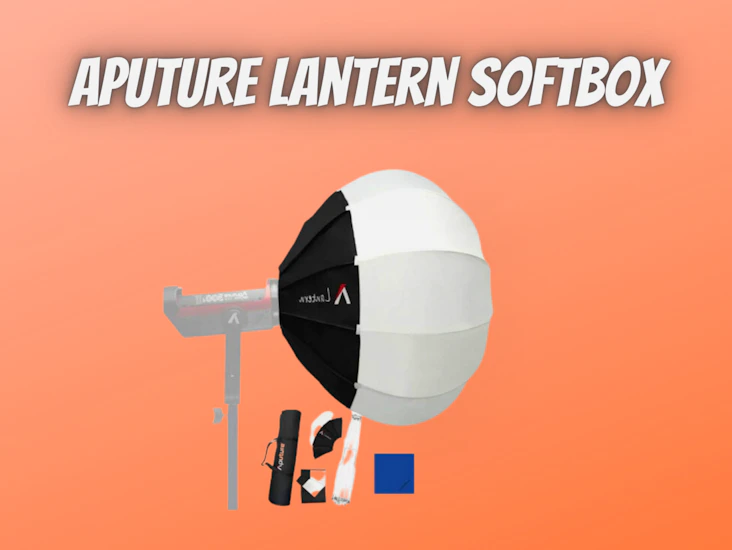 Aputure lantern softbox soft light