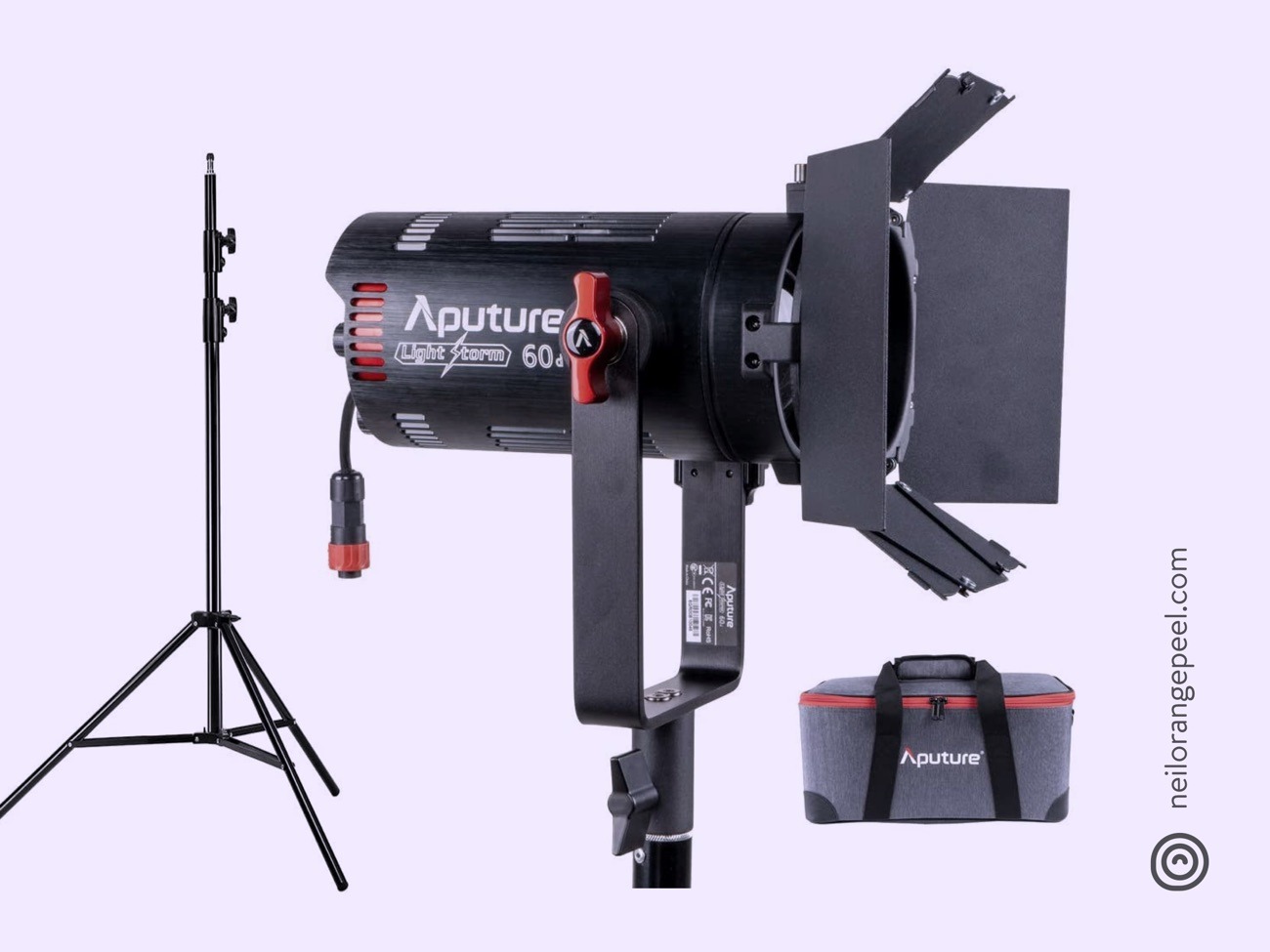 Aputure light storm 60d led light ls & light stand