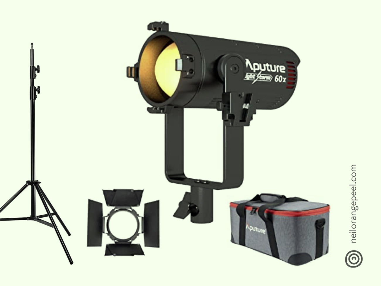 Aputure light storm 60x led bi-colour light ls & light stand