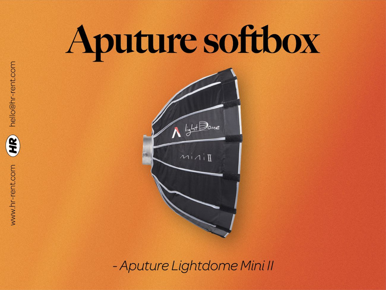 Aputure lightdome mini ii softbox (bowens mount)