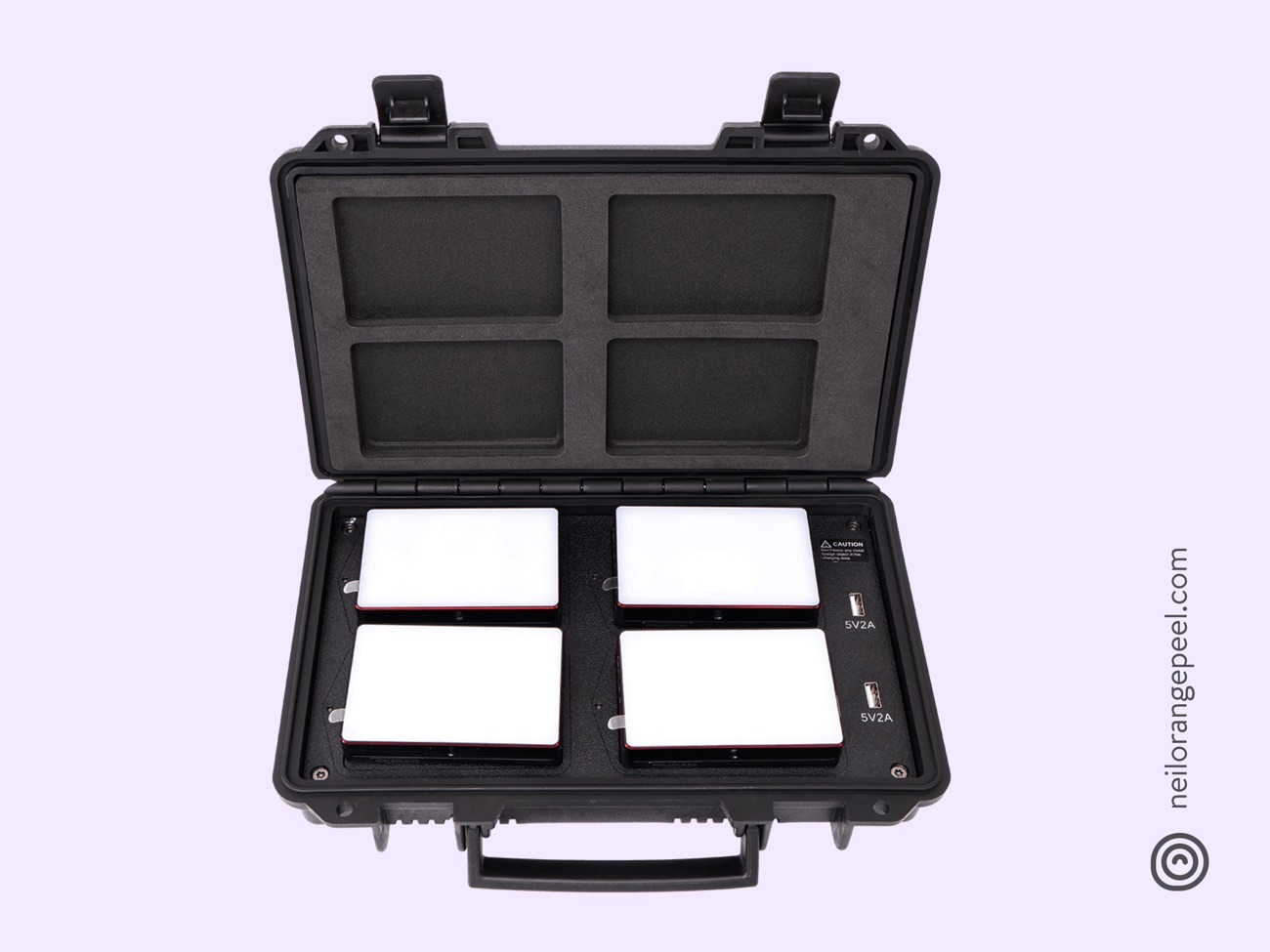 Aputure mc 4-light travel kit rgbww film lights
