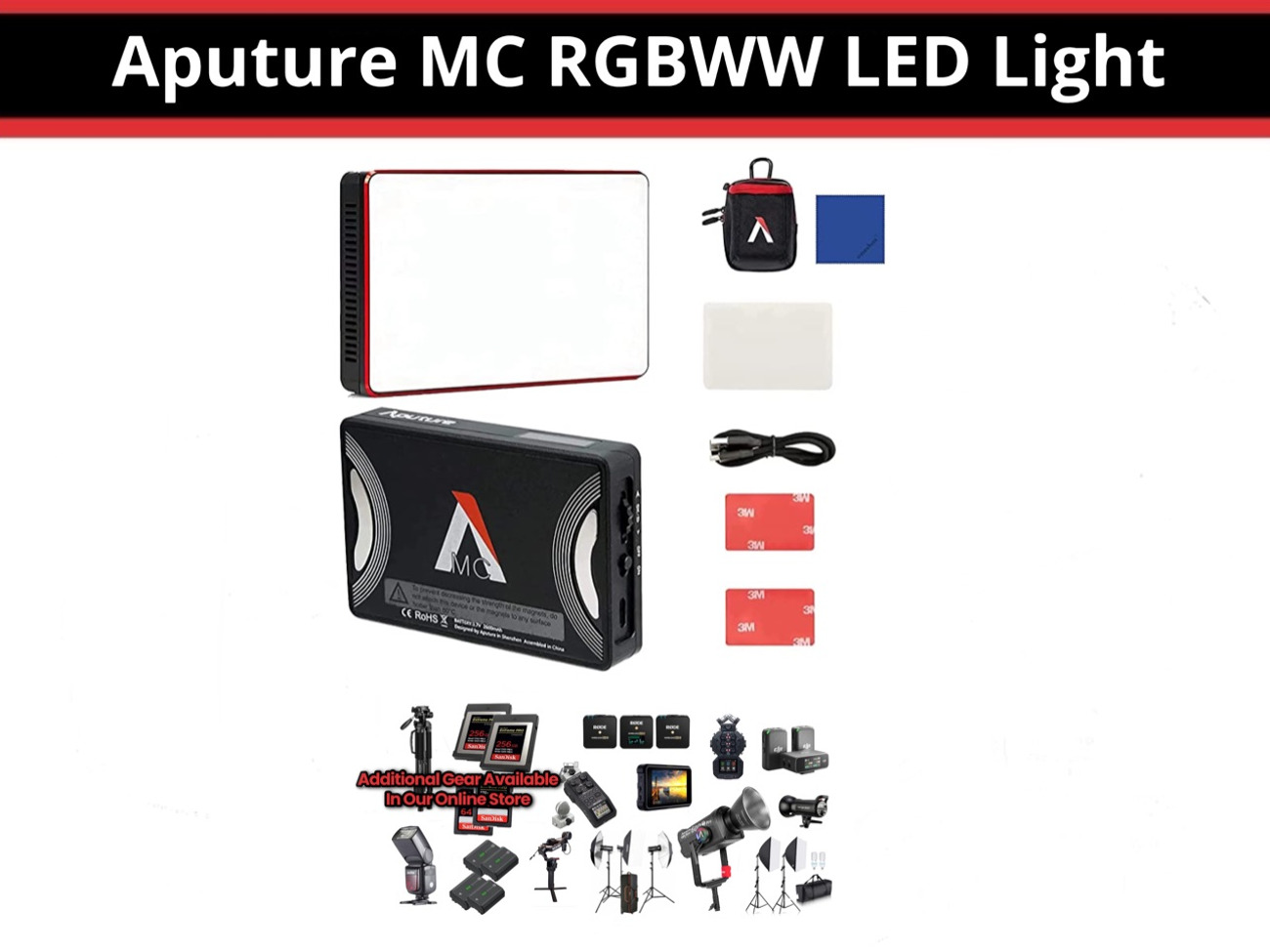 Aputure mc lights