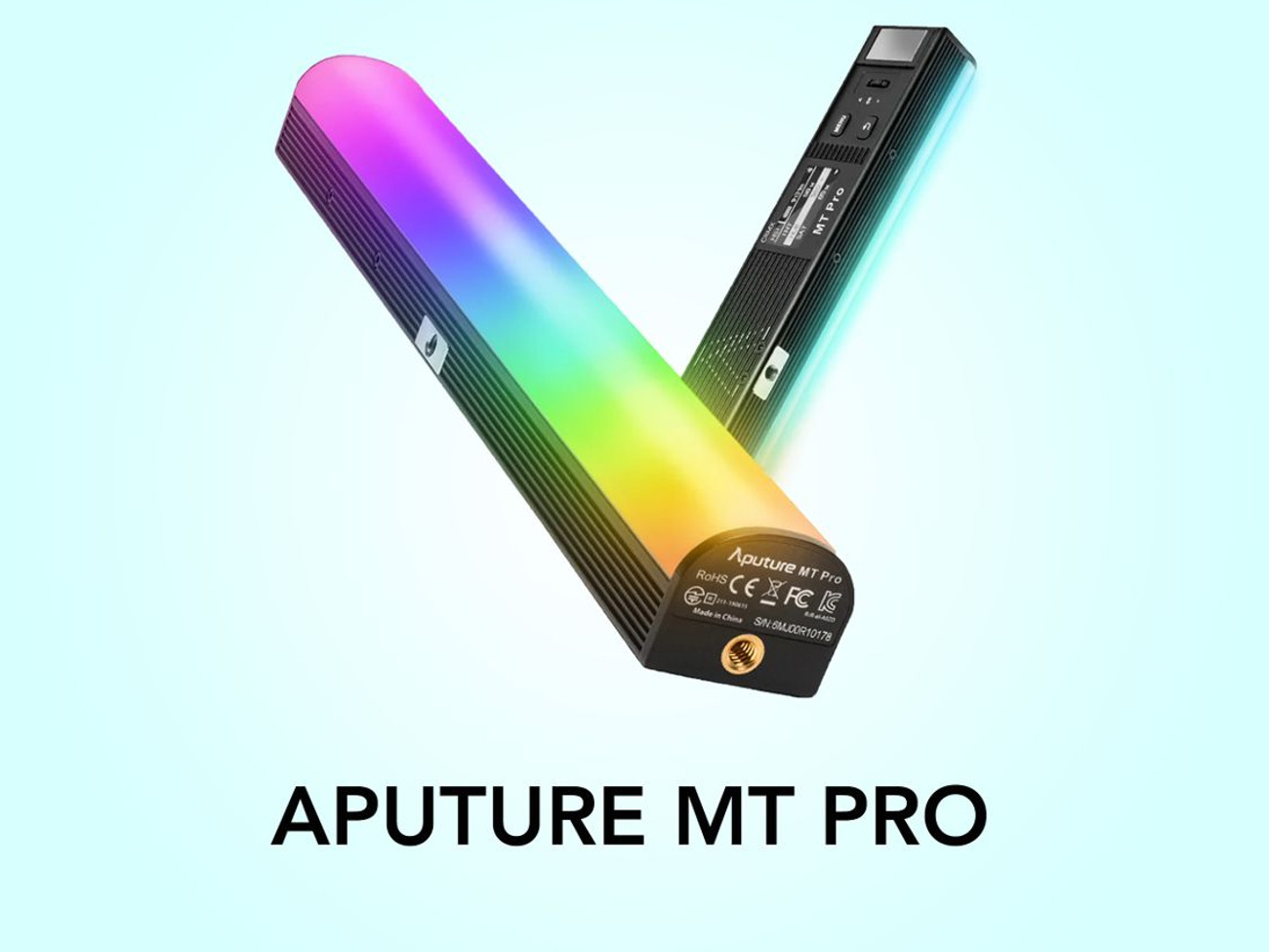 Aputure mt pro full-color mini led tube light rgb