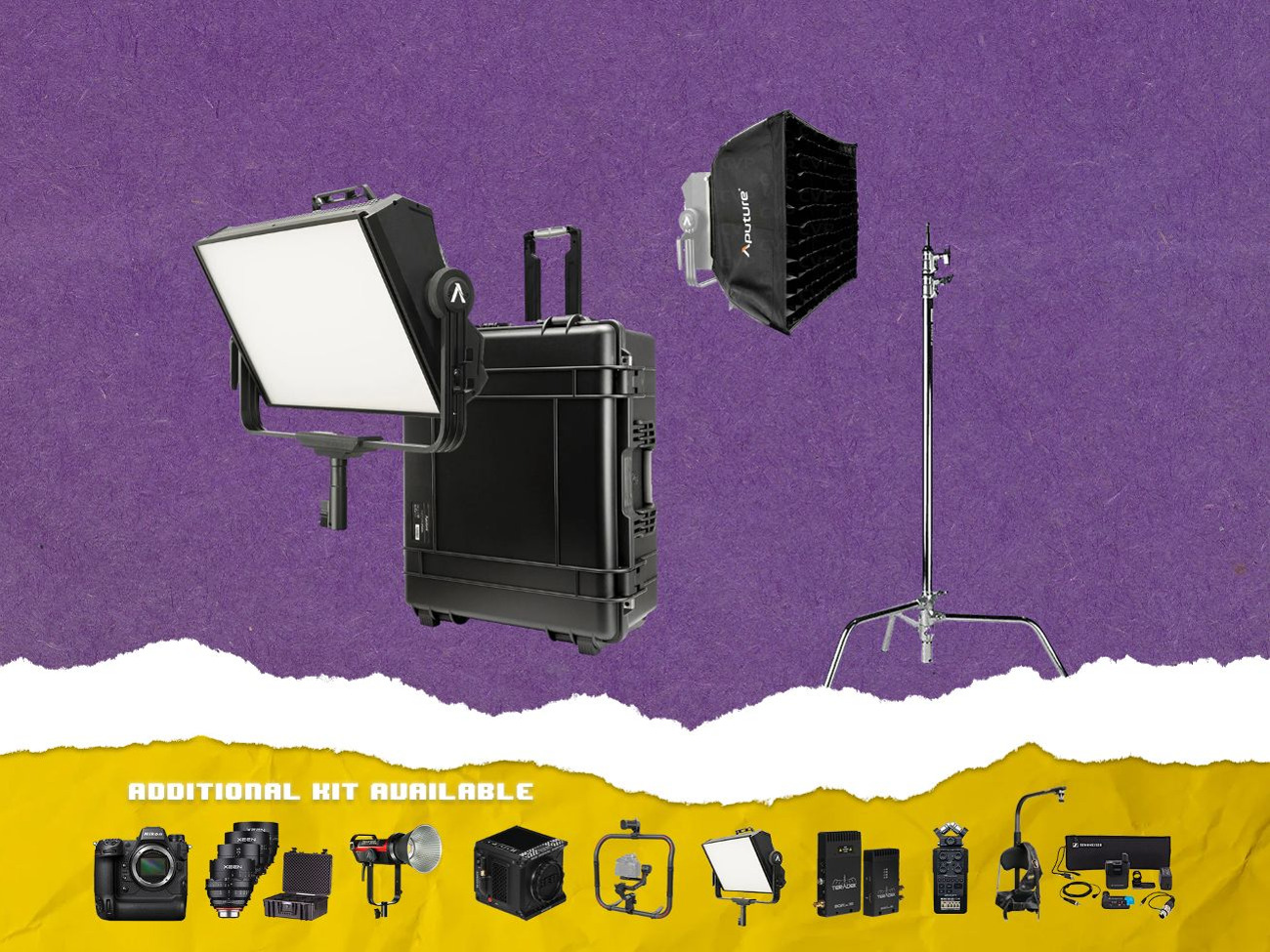 Aputure nova p300c kit 