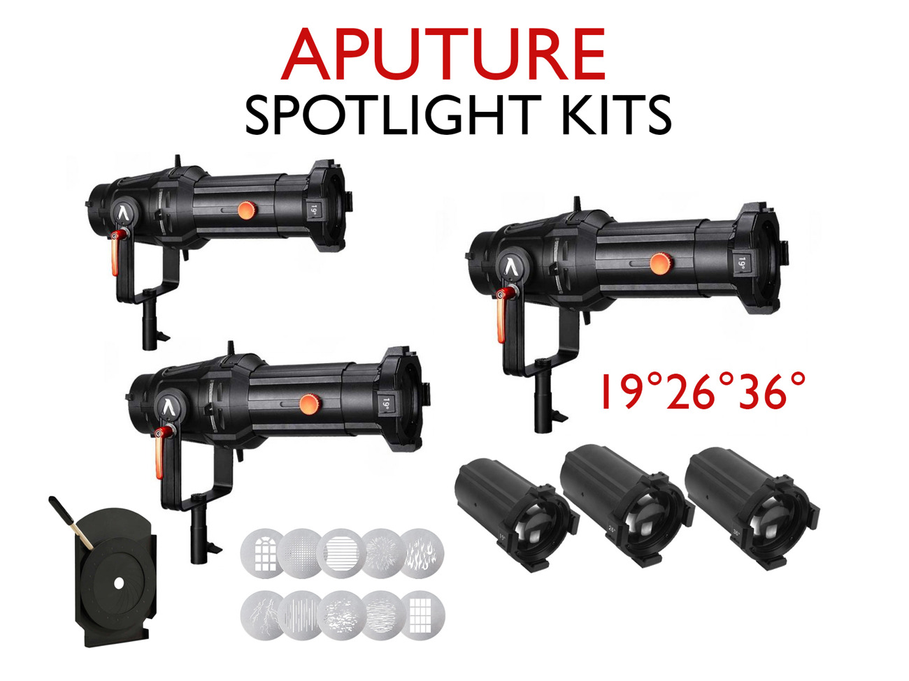 Aputure spotlight mounts  