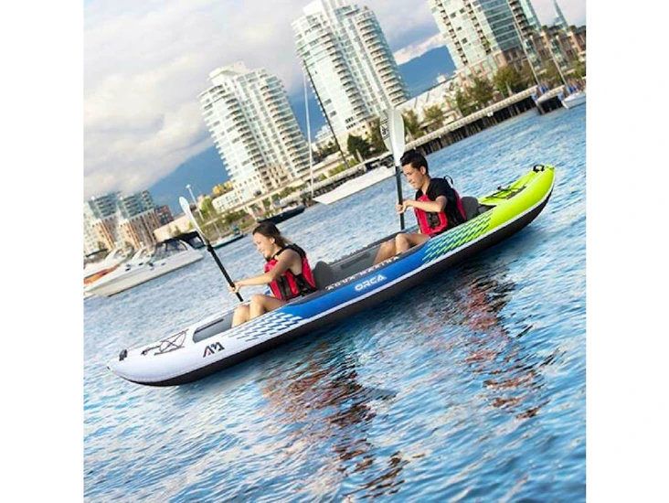 Aquamarina orca premium inflatable kayak 2 adults plus 1 child