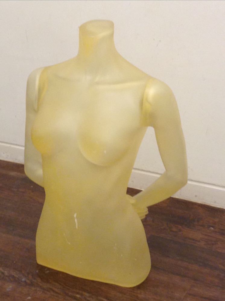 Armani hand moulded polyurethane half size female mannequins