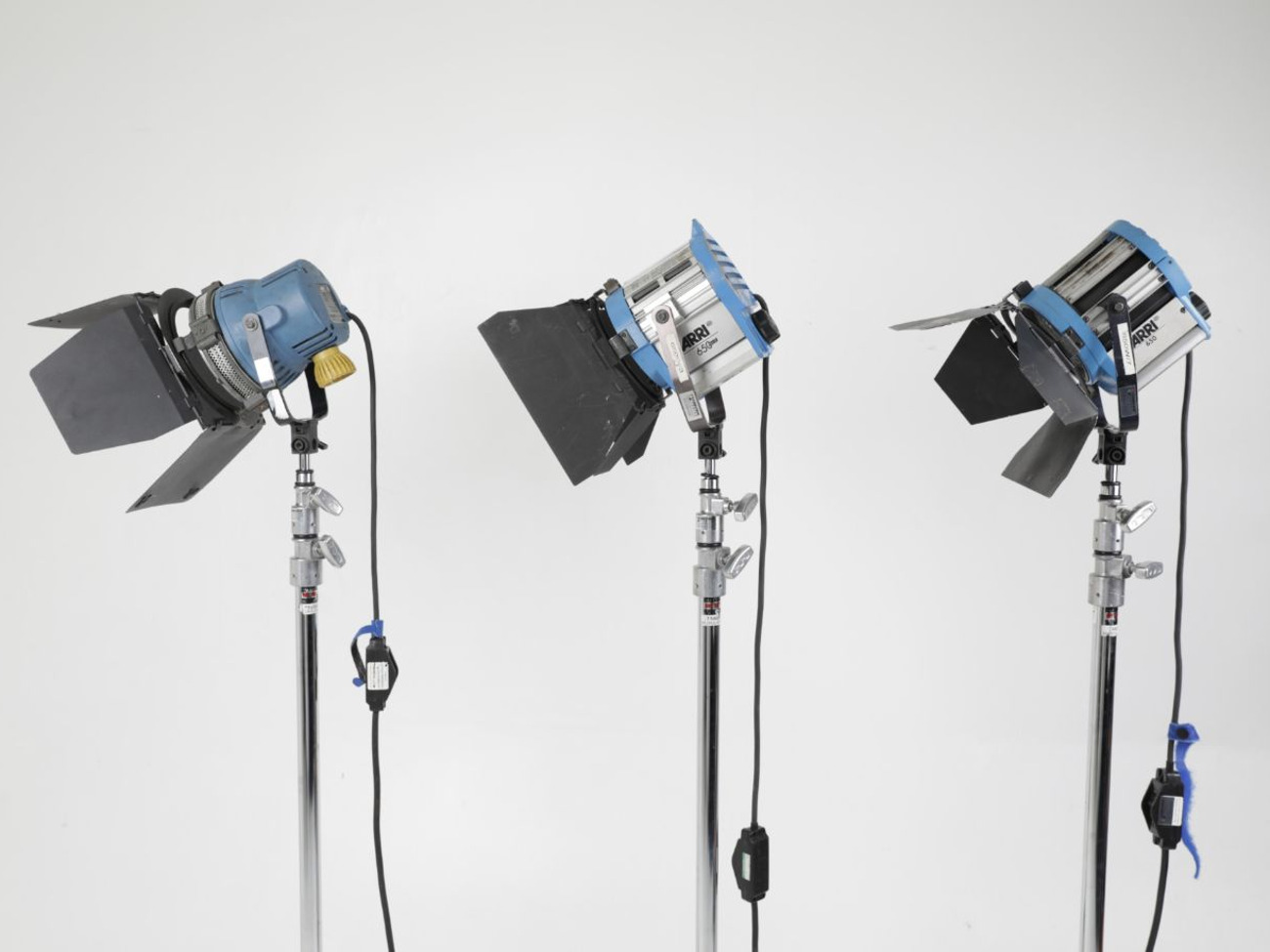 Arri 800ws and 650ws lights and stands