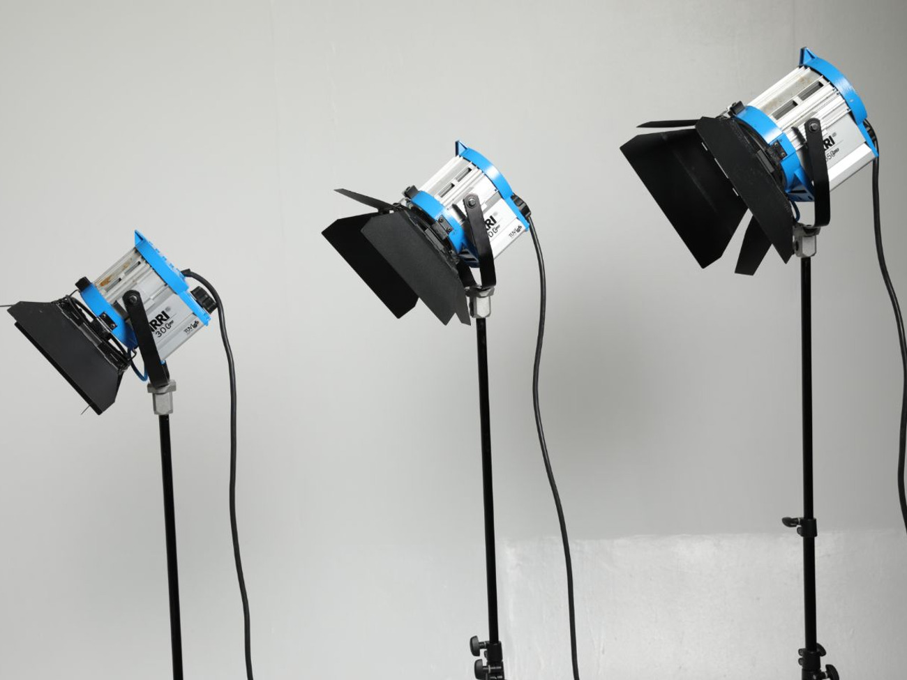 Arri 650ws and 300ws continuous lights
