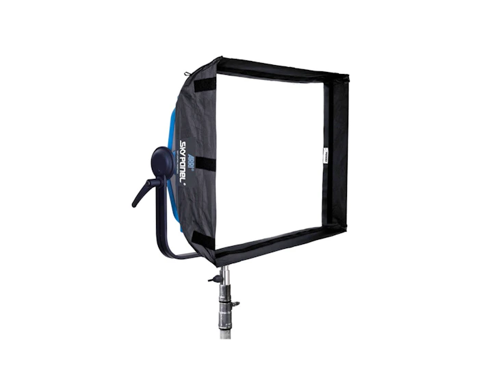 Arri s30-c skypanel with chimera soft box
