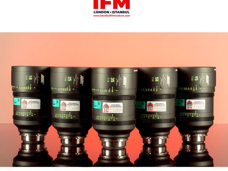 Arri signature primes 5 piece lpl lens set (18-25-35-58-95)