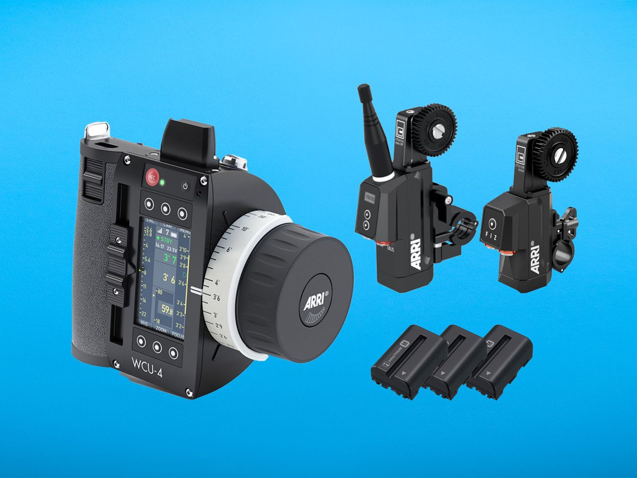 Arri wcu-4 follow focus 2-axis wireless lens control