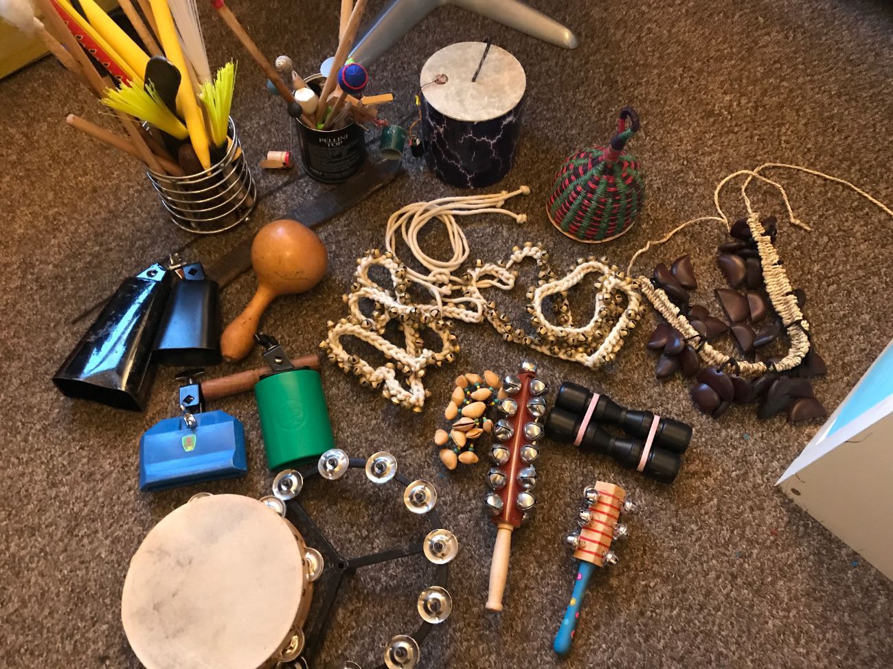 Assorted percussion
