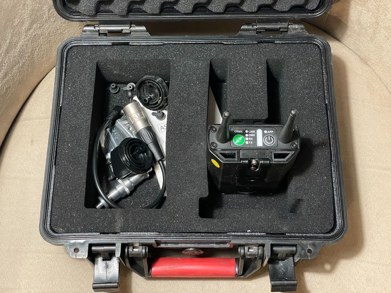 Astera art 7 box  asterabox  ax1 / titan led tubes / nyx crmx dmx