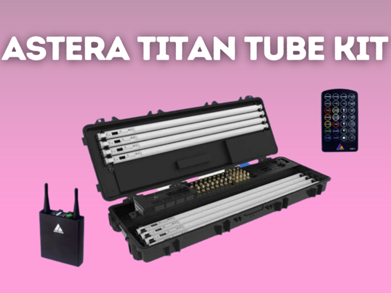 Astera titan kit (includes 8 lights!)