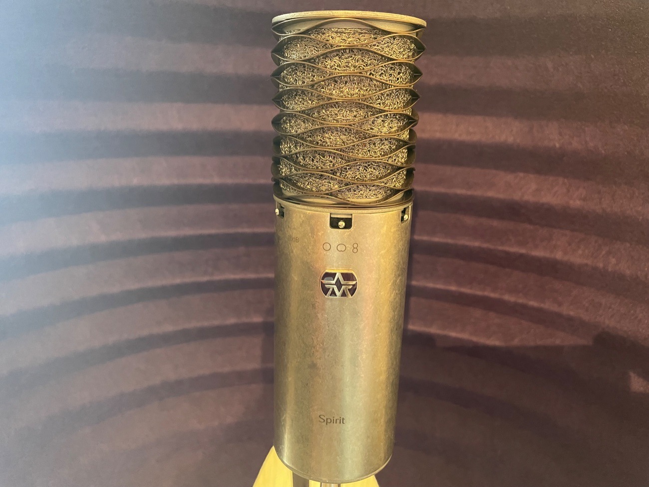 Aston spirit condenser microphone