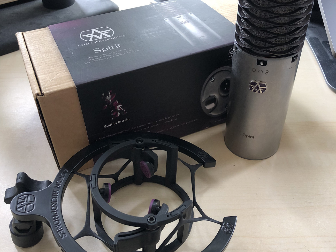 Aston spirit large diaphragm condenser microphone