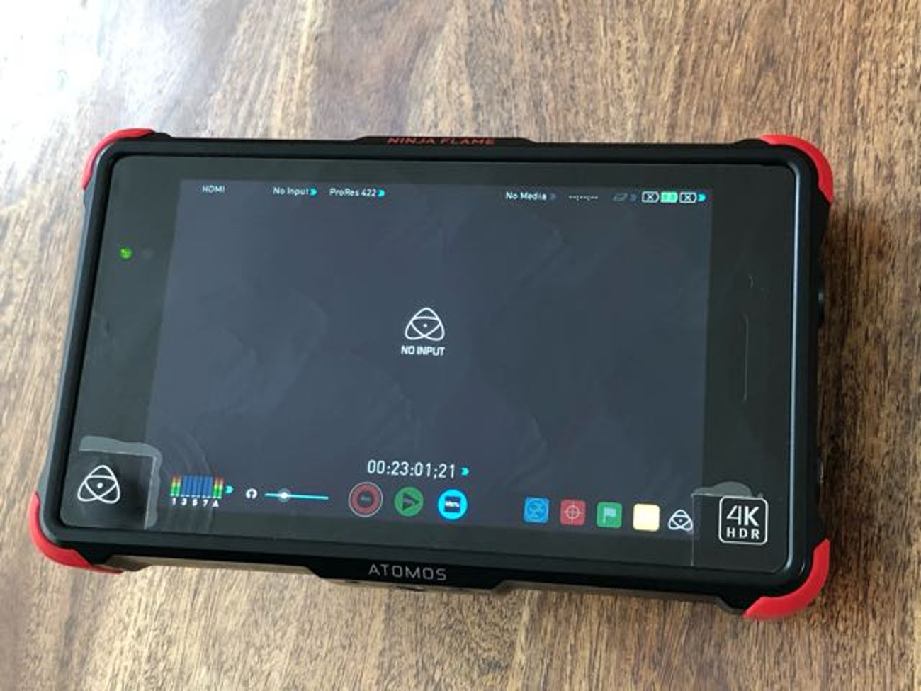 Atomos flame ninja 7” monitor with 240gb ssd