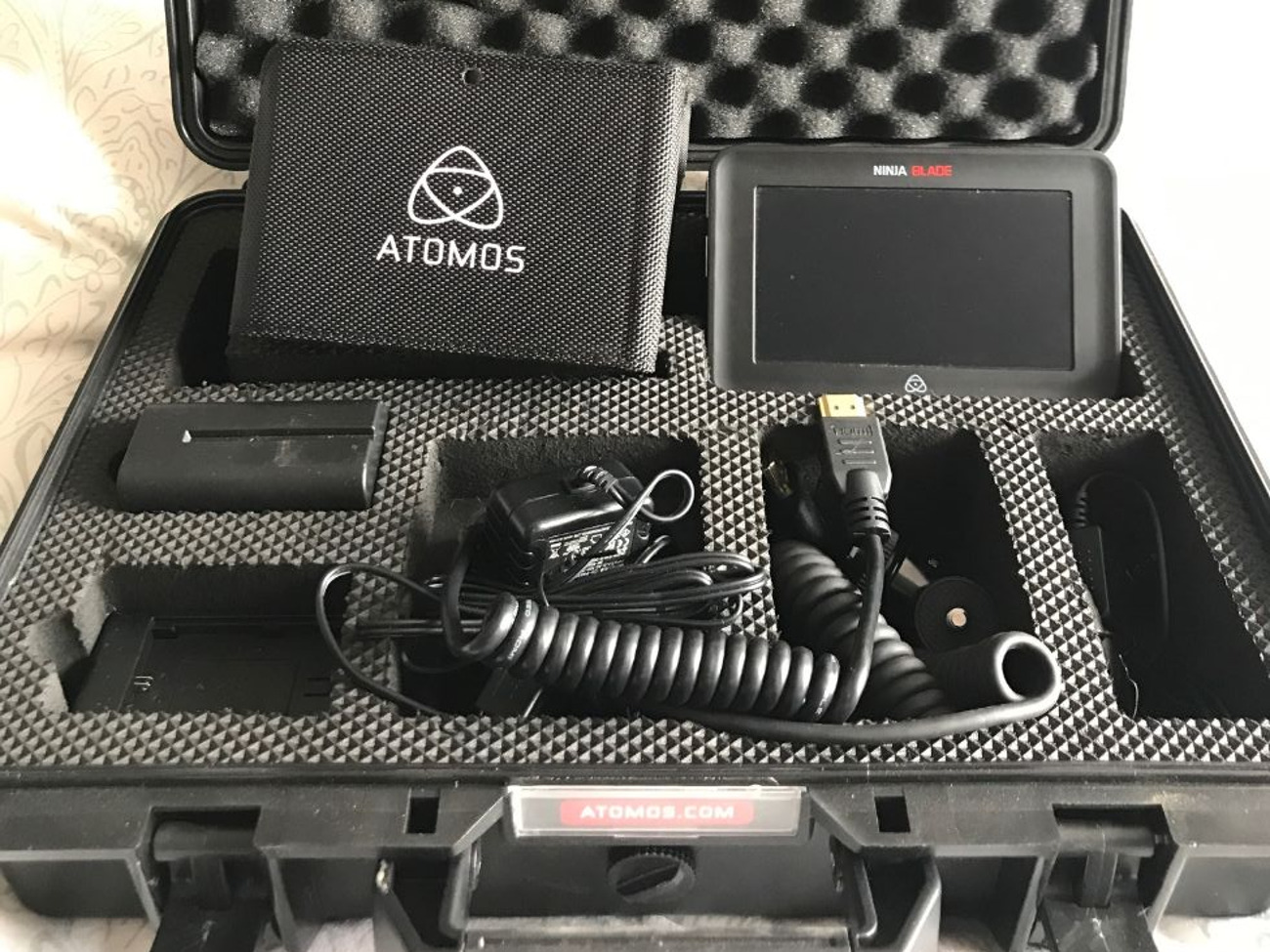 Rent atomos ninja blade from Andrew , Blagdon & Churchill, North