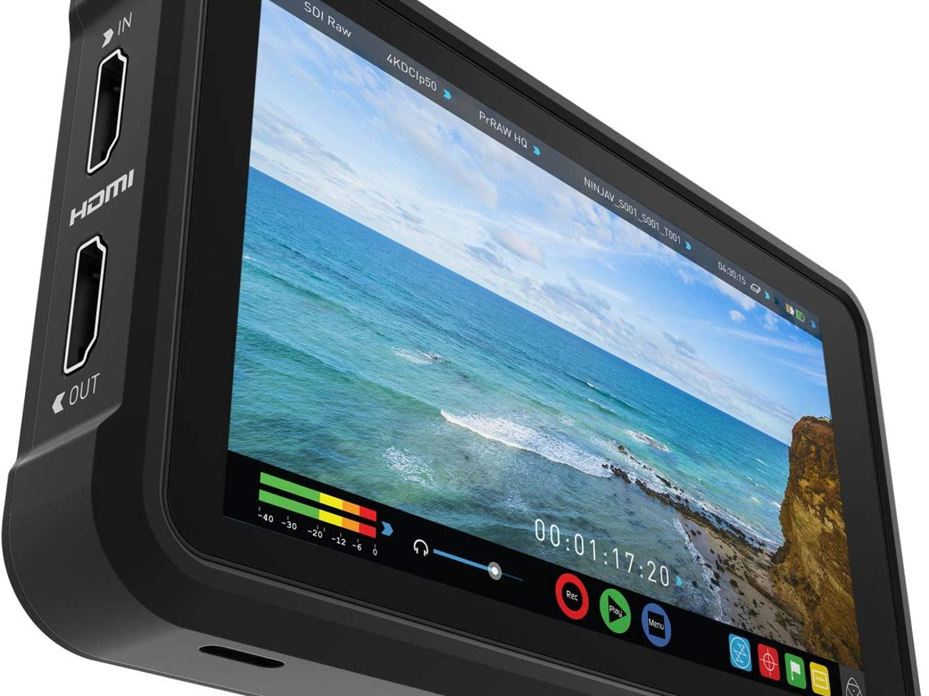 Atomos ninja v 5" up to 4kp60 10bit hdr