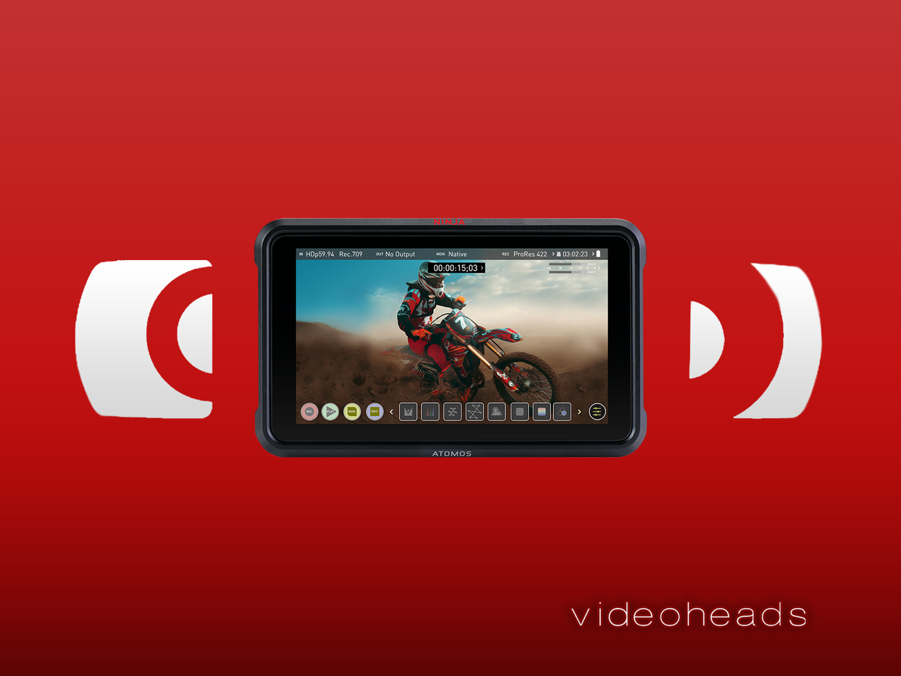 Atomos ninja v pro | sdi raw (5"monitor/recorder)