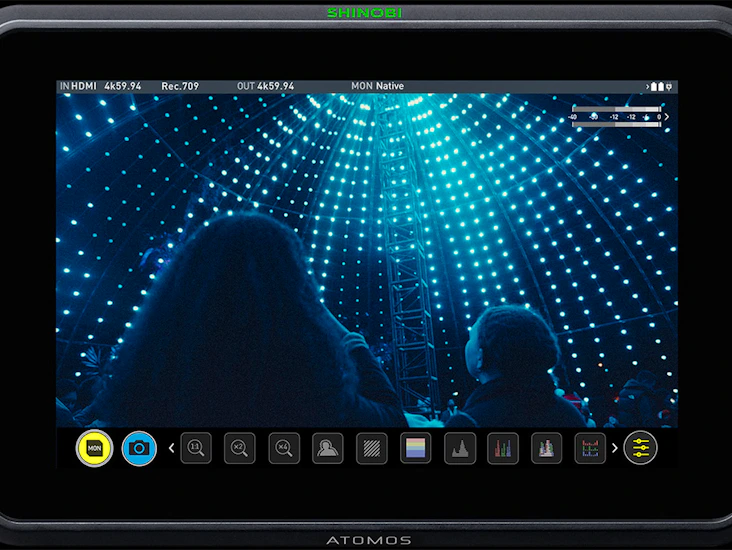 Atomos shinobi 7 monitor