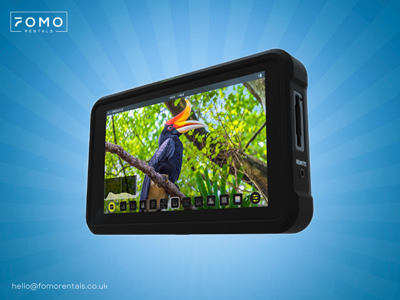 Atomos shinobi sdi 5 inch 3g-sdi & 4k hdmi hdr pro monitor