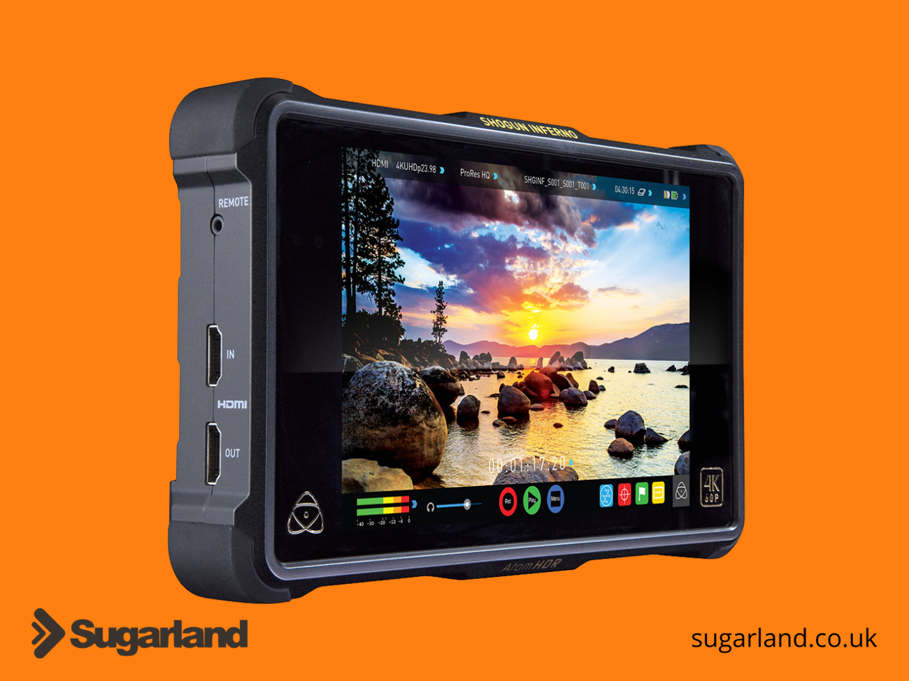 Atomos shogun inferno 4k monitor/recorder