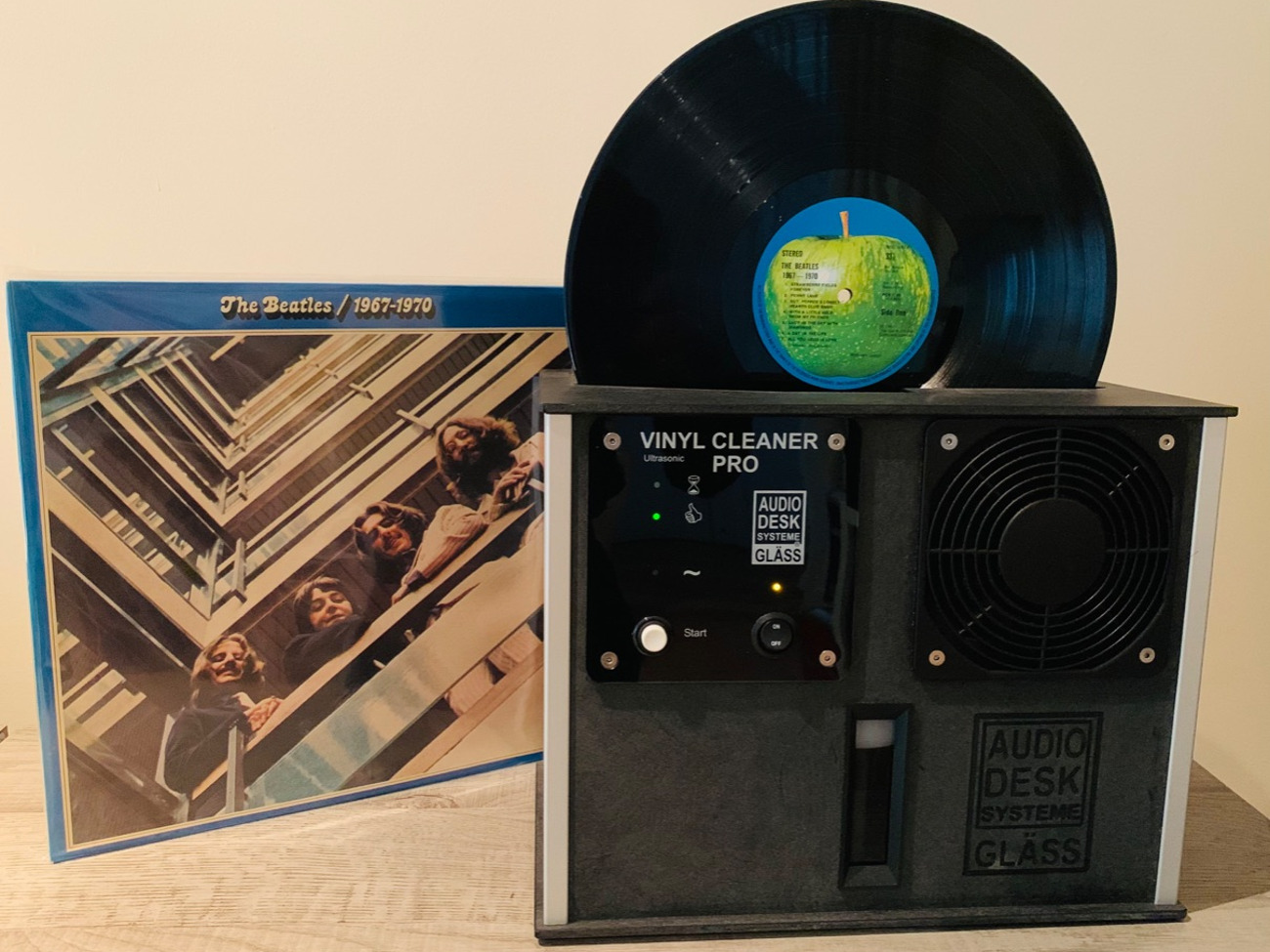 Audio desk systeme vinyl cleaner pro cleaning machine