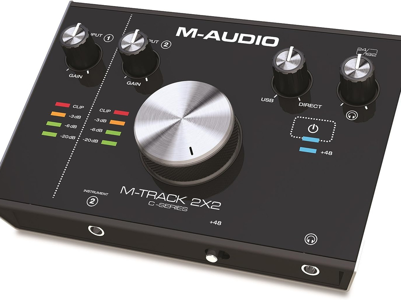 Audio interface: m-audio m-track 2x2