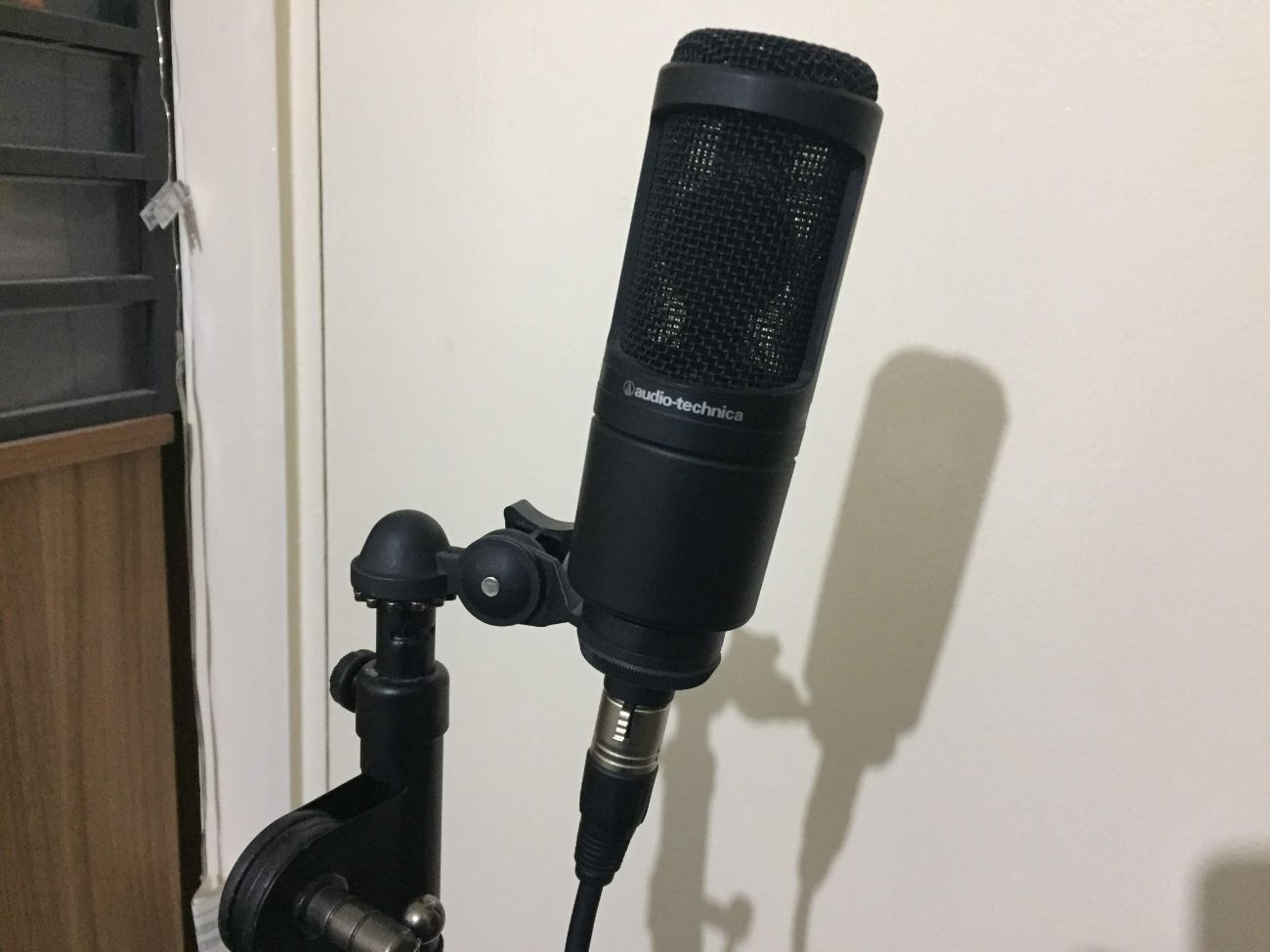 Audio technica at2020 condenser mic