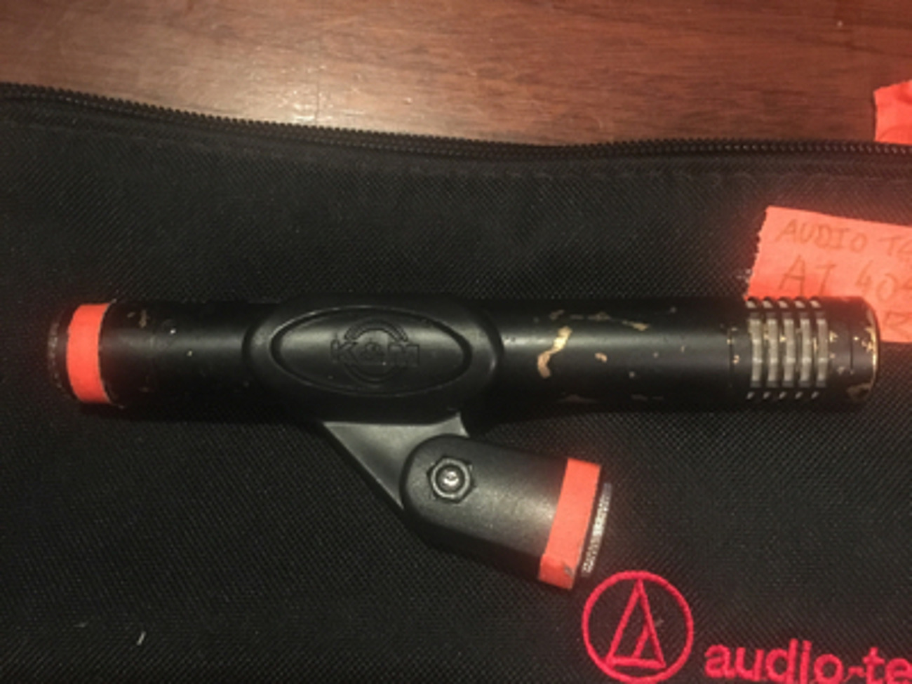 Audio technica at4041 condenser microphone